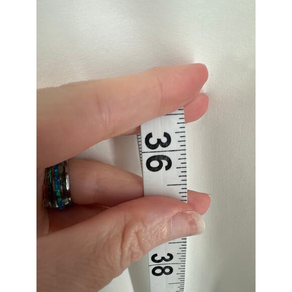 Old Navy Dress Womens XXL White Active Powersoft Built In Bra Athleisure Stretch - Picture 5 of 6